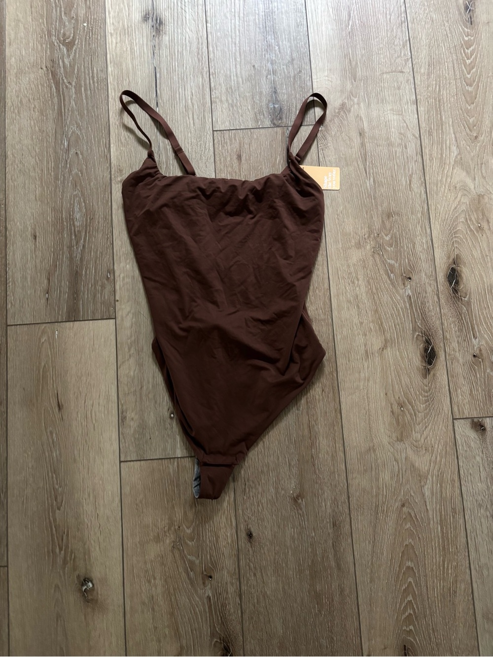 NWT Popilush CloudSense Soft High-Cut Shapewear Thong Bodysuit – Brown size xl